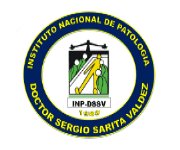 Instituto Nacional de Patología Dr. Sergio Sarita Valdez logo