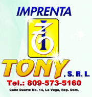 Imprenta Tony, SRL