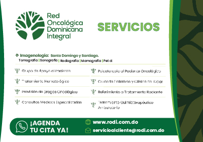 Imagen informativa de Rodi (Red Oncologica Dominicana Integral)